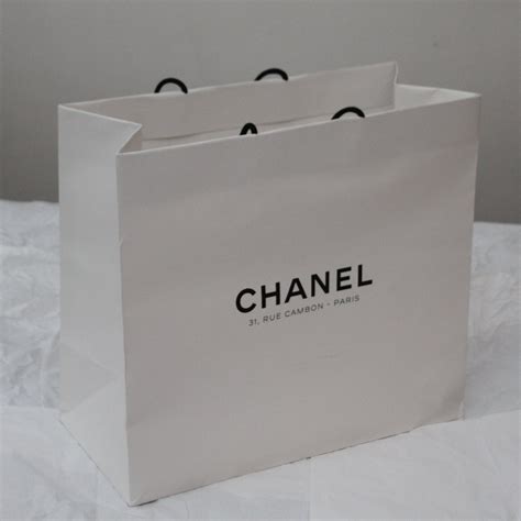 paper chanel bag|chanel paper shopping bag.